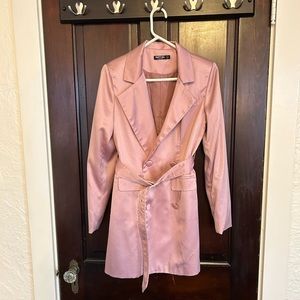 Nasty Gal - Trench Wrap Dress / Jacket